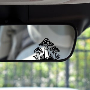 Mini Mushroom Vinyl Decal: Whimsical Woodland Sticker