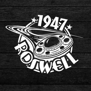 UFO Roswell 1947 Decal