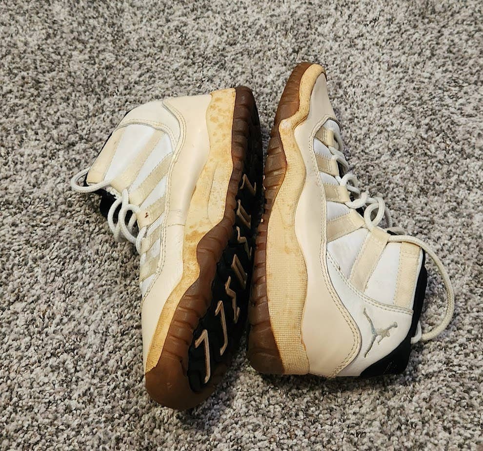 日本未発売【vintage】'90 JORDAN XI SHO T Vintage OG 90s 1996 Nike Air Jordan XI (11) Columbia