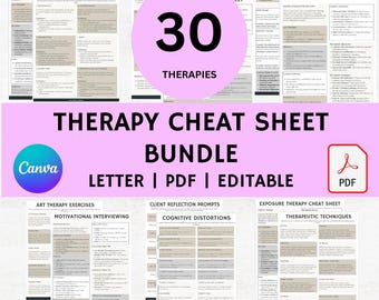 Therapist Cheat Sheets, cheat sheet therapy, therapist cheat sheet, therapists resources cheat sheet, therapist cheat, therapy cheat sheet