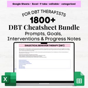 DBTセラピーチートシート、DBTチートシートバンドル、セラピストツールdbt、セラピストリソースdbt、dbtバンドル、dbtカウンセラー、セラピーツールdbt