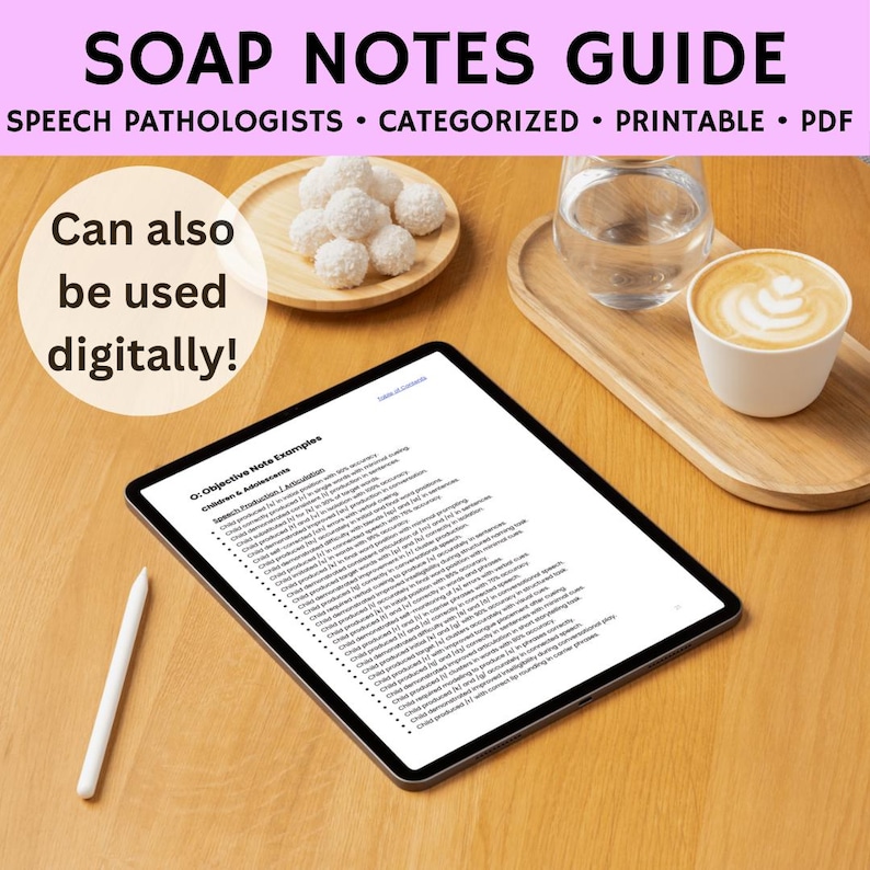Speech Pathology SOAP Note Example, Soap Speech Pathology, Soap ...