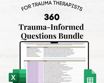 Perguntas para terapia de trauma, Pergunta sobre trauma, Perguntas sobre trauma, Pacote de perguntas para terapia sobre trauma, Perguntas para terapeutas sobre trauma, Terapeutas de trauma