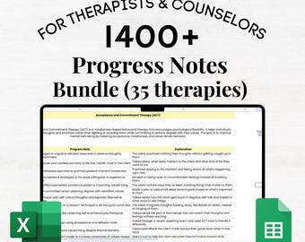 Cheatsheet therapievoortgangsnotities, aantekeningen geestelijke gezondheid, therapienotities, therapienotities, therapienotities, bundel met therapienotities, therapienotities
