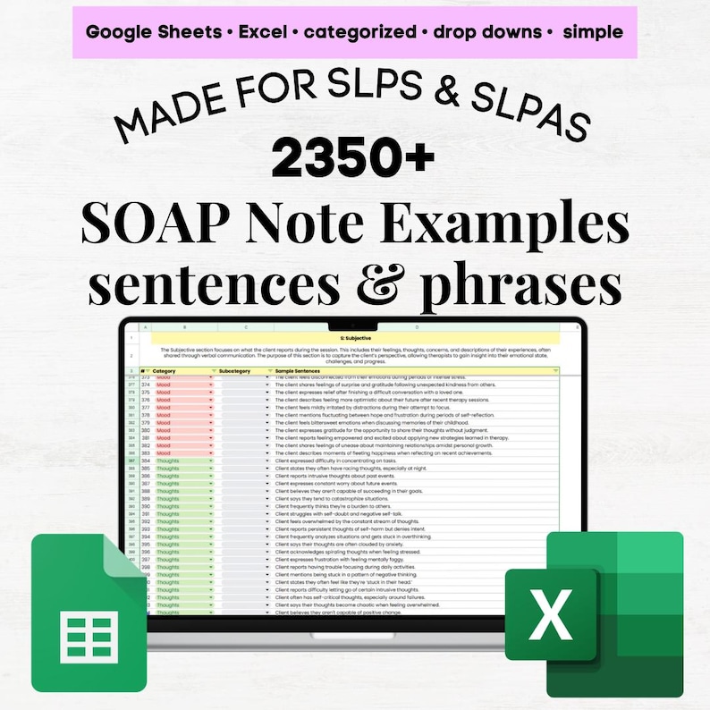 Speech Therapy SOAP Note Example, Pediatric SOAP Notes Speech Therapy ...