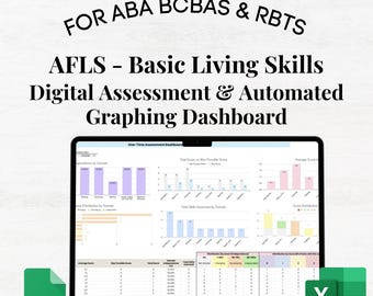 AFLS Basic Living Skills Assessment, AFLS Basic Living Skills, afls digital Assessment ABA, basic living skill, aba bcba therapy, bcba aba