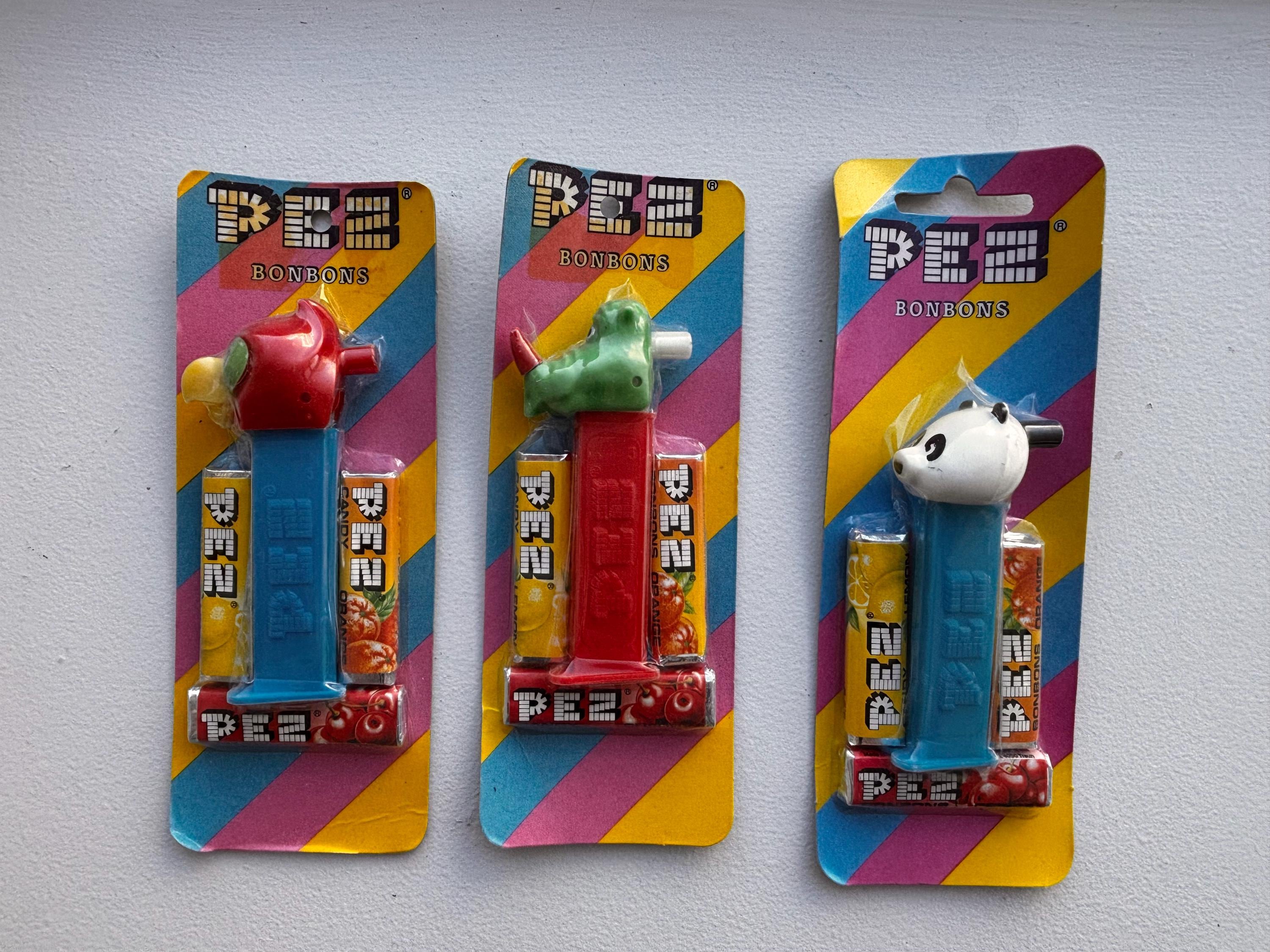 1980s Merry Music Makers Pez- Panda + Parrot - Etsy