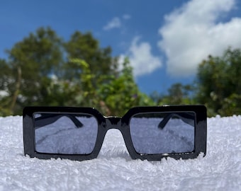 Eckige Retro Sonnenbrille Vintage Luxus Brille Kleine Oculos De Sol