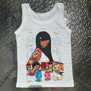 Toki Doki Anime Manga Toppar Y2K Angelcore Linne Japanskt Mode Streetwear Harajuku Ribbad Grafisk T-shirt Hela Längd Skjorta Breda Remmar Tokidoki bild 2