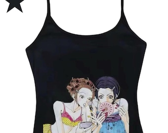 Nana 707 Orb Cropped Tank Top, Nana Anime T-shirt, Streetwear Tank