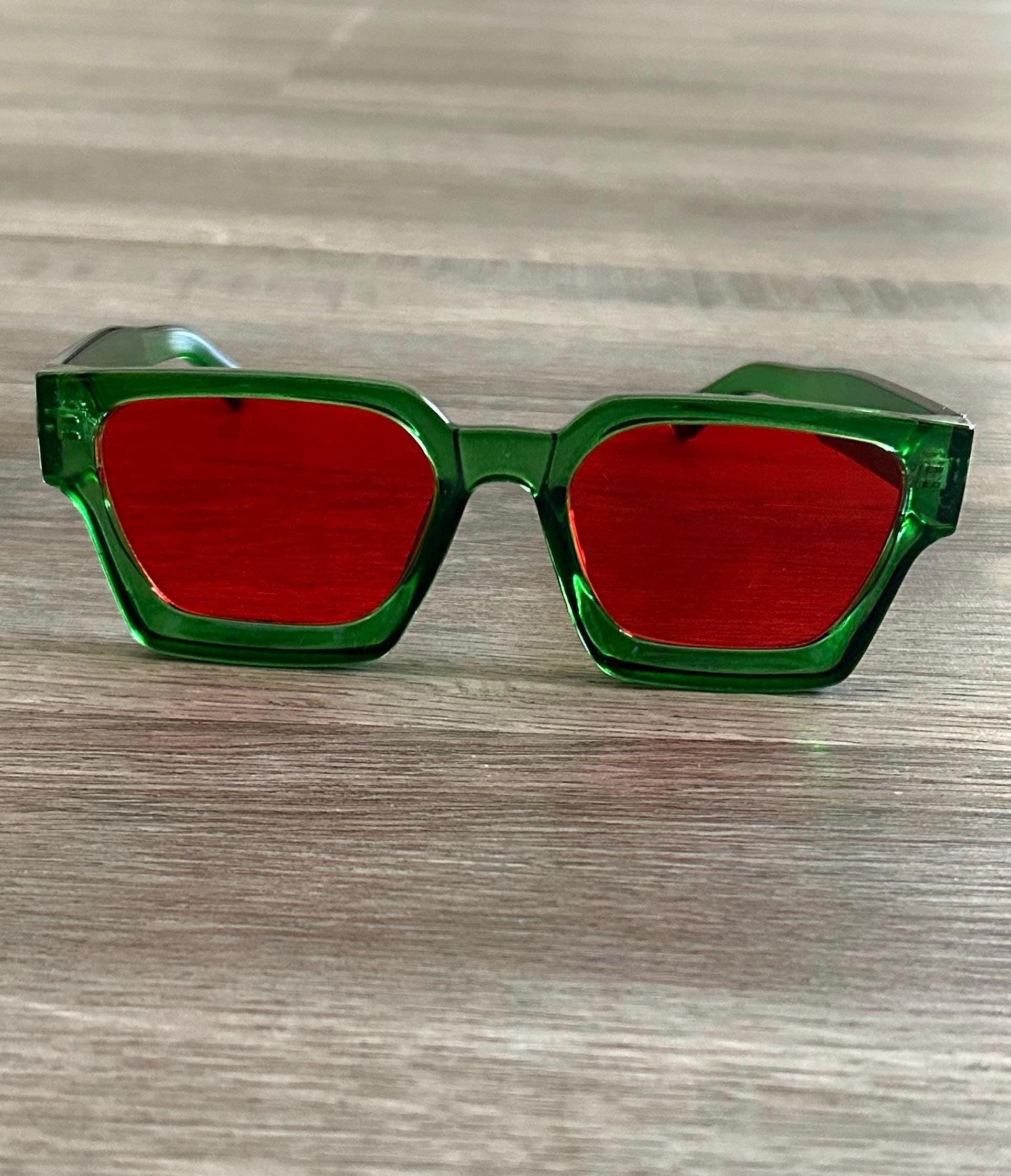 Groovy Baby Red Vision Lens Austin Powers Inspired 