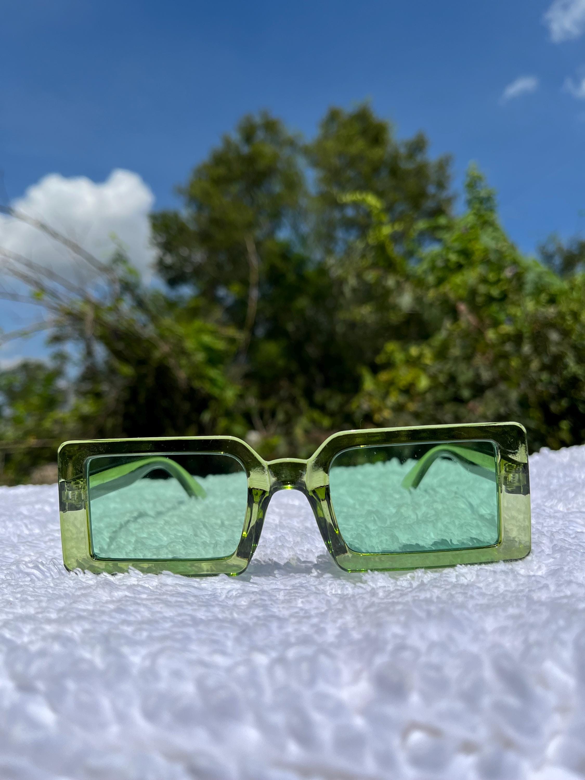 90s Retro Y2k Vintage Trendy Rectangle Polarized Sunglasses 54mm Amazon.com: SOJOS Trendy Y2k Cat Eye Polarized Sunglasses  main image 2
