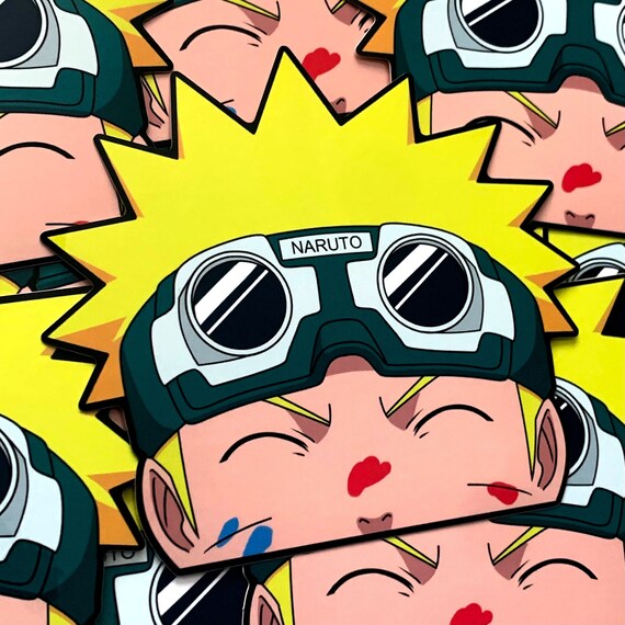 NARUTO PEEKER STICKER Etsy