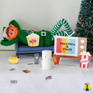 Zestaw do druku na wieczór filmowy Elf 911