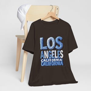 Los Angeles California Shirt - Soft Unisex Comfort Colors Tee, LA Gifts, Casual Graphic T-Shirt for Men & Women