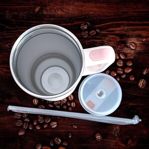 Rose Quartz 40oz Tumbler: V VENTURE H2.o Quencher Drinkware image 9