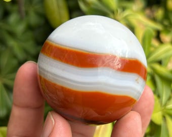 Banded Sardonyx Sphere | Sardonyx Crystal | High Quality Sardonyx | No. 13