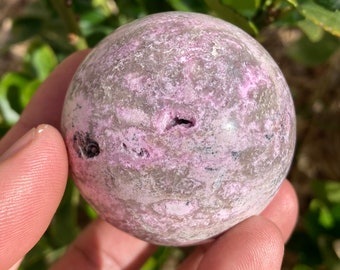 Rare Pink Cobalto Calcite Sphere,  Cobalto Sphere