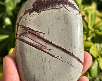 Large Picture Jasper Palmstone | Picture Jasper Carving| Picture Jasper Crystal | No.2