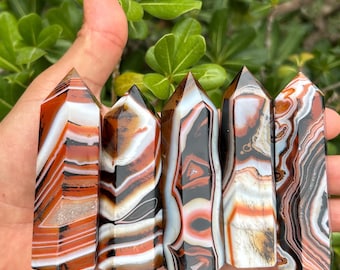 Genuine Sardonyx Towers | Intuitively Selected Sardonyx Tower | Sardonyx Crystal