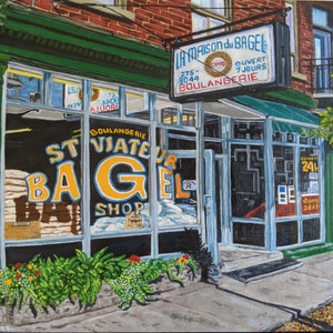 Montreal's St.Viateur Bagel Shop