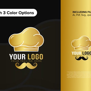DIGITAL Custom Logo design, Cooking Logo, Chef Logo, Catering Logo, Restaurant Logo, Baking Logo, Bakery Logo, DIY Food Logo, Sweets Logo
