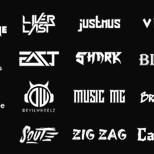I will design design custom dj,band,music logo