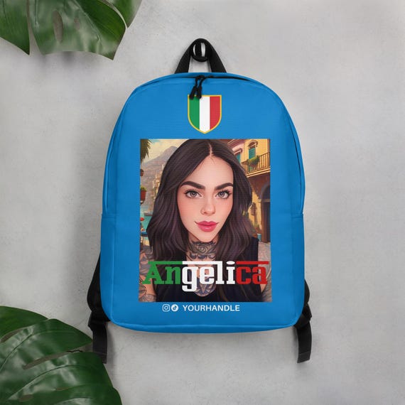 Italy Inspired Backpack | Custom Italia Bag for Strong Women  display picture 1