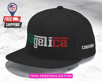Italian Pride-truckerhoed voor dames | Zelfverzekerde pet Italië | Stijlvol Italiaans erfgoedcadeau | Krachtig en mooi accessoire voor haar