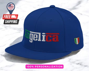 Italian Pride-truckerpet voor dames | Empowered Italy Love-hoed | Zelfverzekerd en stijlvol Italië-cadeau voor mooie vrouwen | Modieus accessoire