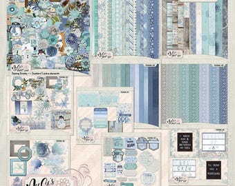 Feeling Frosty Digital Scrapbooking Bundle