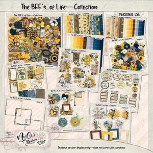 Bee&#39;s of Life Digital Scrapbooking bundle