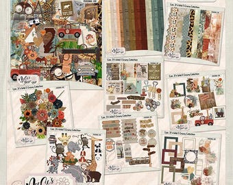 Life, It's Wild and Crazy Digital Scrapbooking Bundle