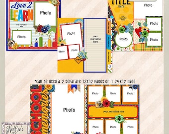 School-Always an Adventure, 12x12 digital download, instant download, 300 DPI, PNG format,