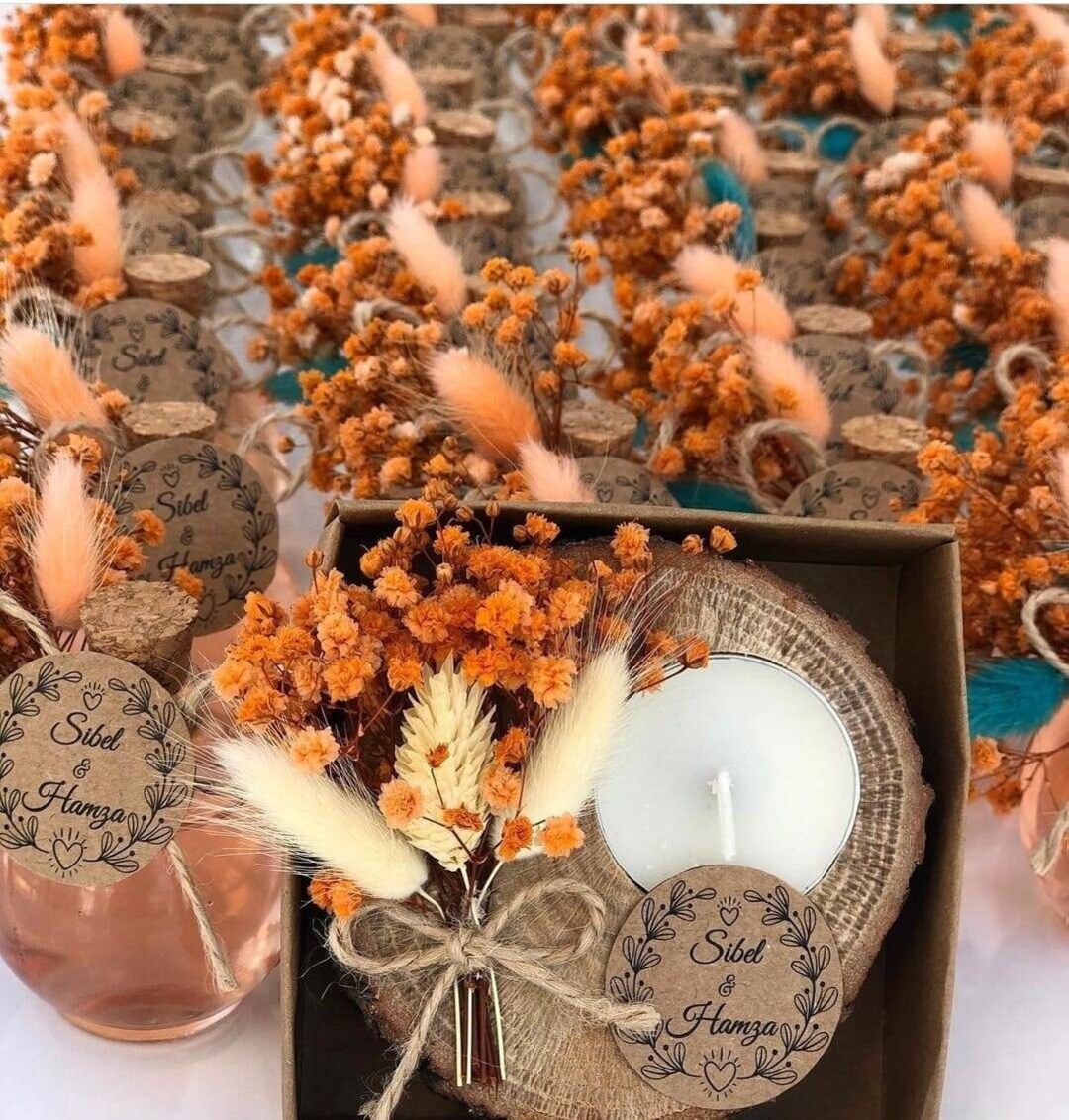 Personalized Wedding Party Favors for Guests in Bulk Rustic Etsy