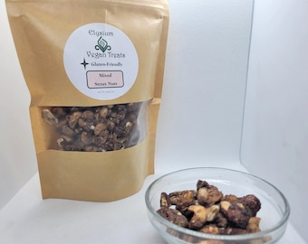New York Style Street Nuts - Candied Mixed Nuts, Vegan and Gluten Friendly!