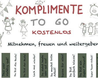 Komplimente für freunde
