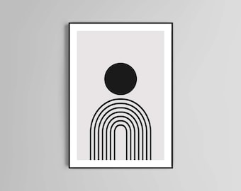 Abstract poster poster print home décor lines  poster wall art modern print home accessories gift ideas
