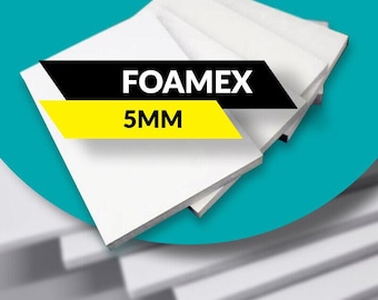 White foam board pvc light weight signage sheet 5mm - 3mm - foamex® board blanks
