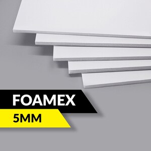 White foam board pvc light weight signage sheet 5mm - 3mm - foamex® board blanks image 3