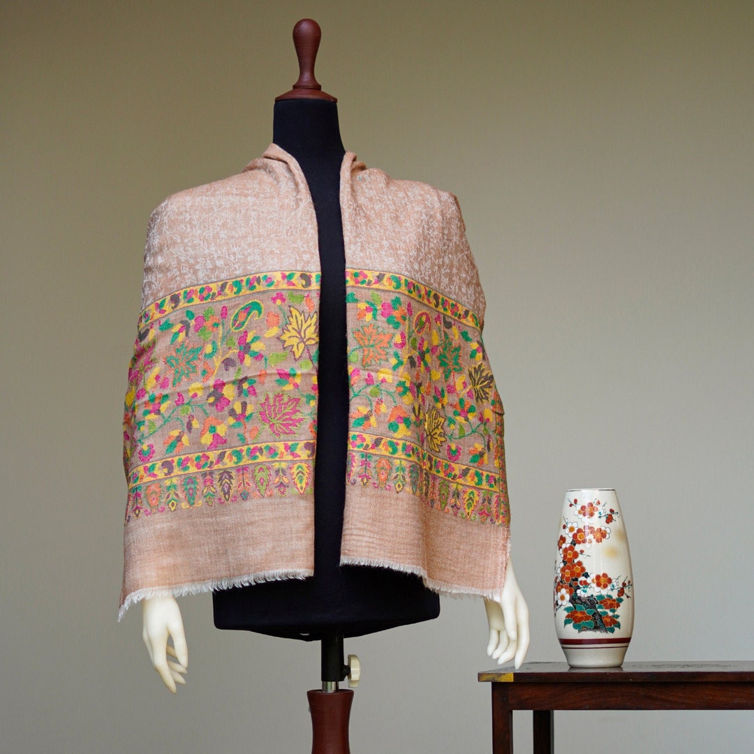 kashmiri work shawl