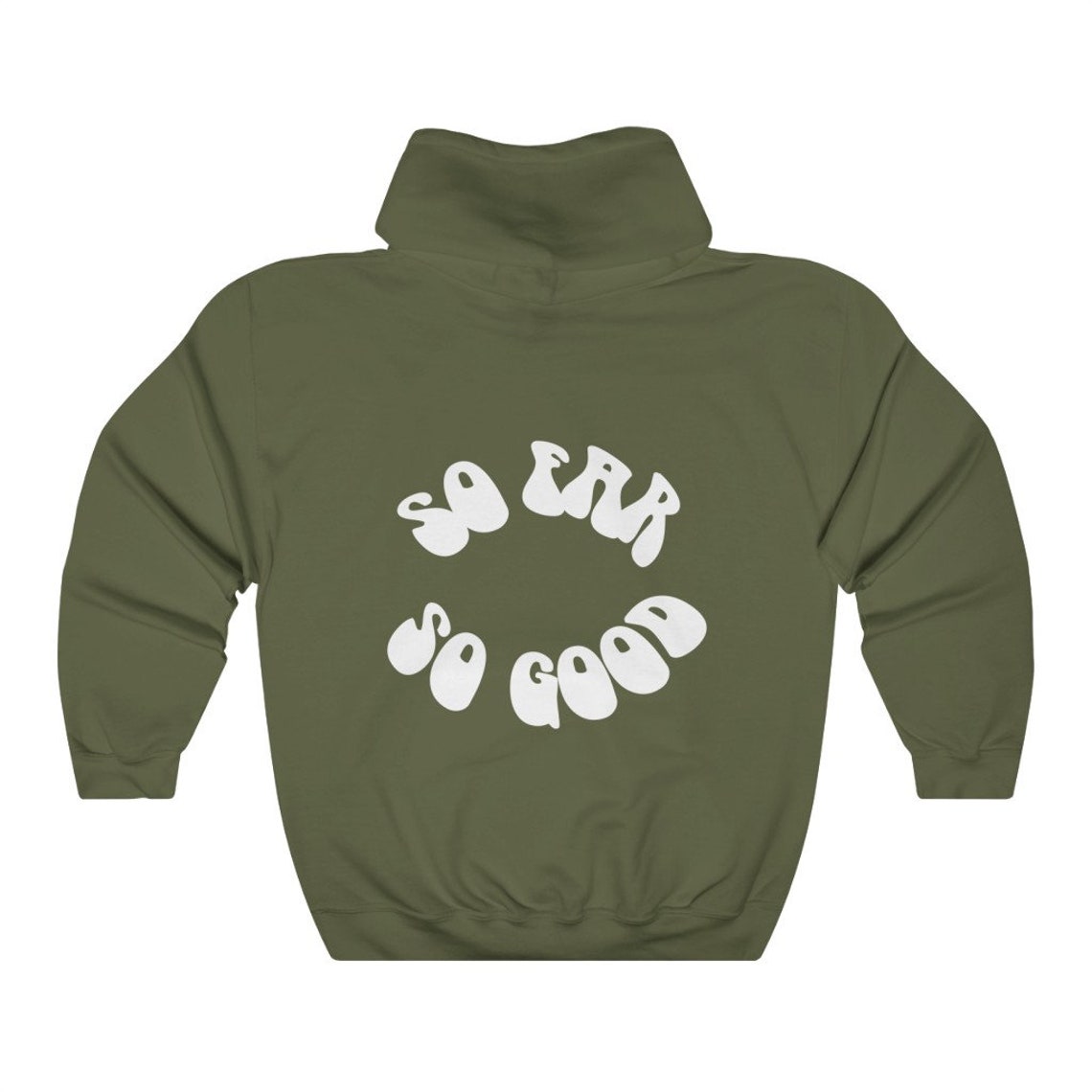 So Far so Good Custom Hoodies 9 Colors Cool Oversized Etsy