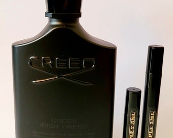 CREED Green Irish Tweed - 2.5ml, 5ml or 10ml travel size fragrance tester