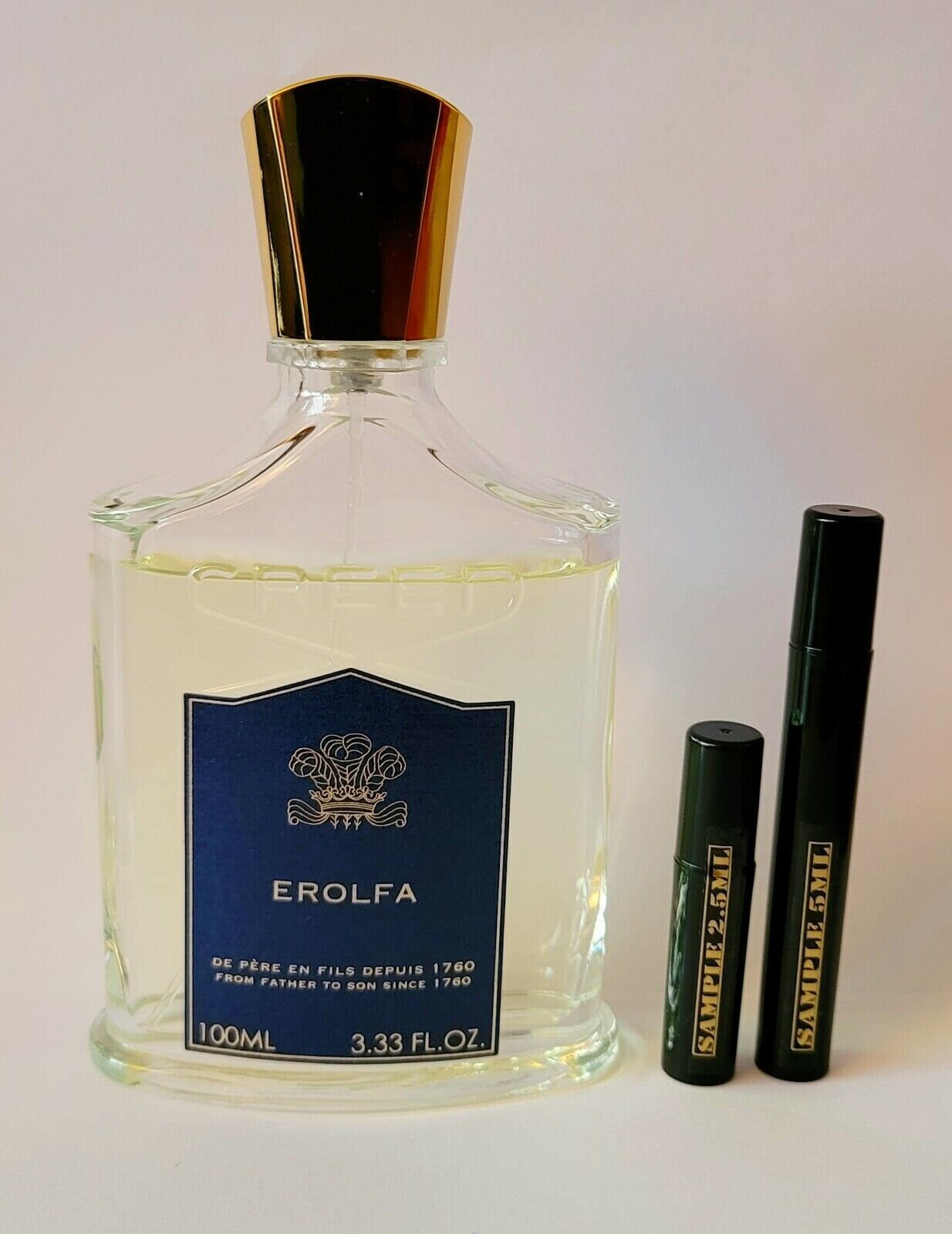 Creed erolfa sample sales
