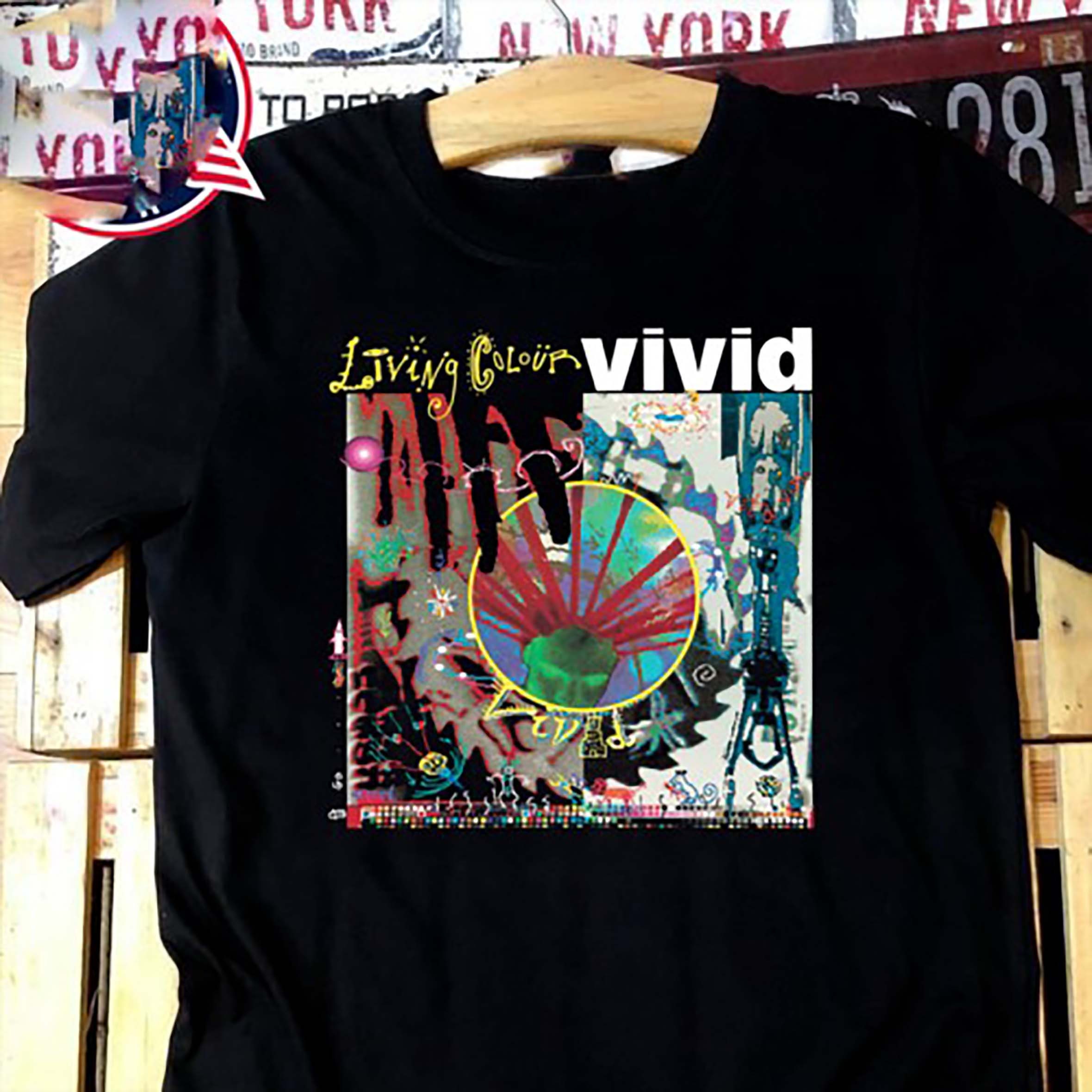 living colour band merchandise