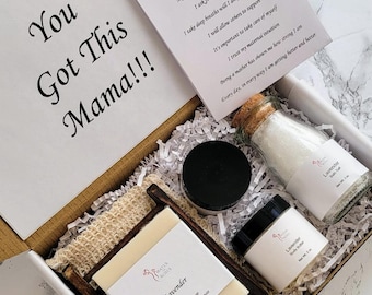 Affirmation Spa Gift for New Mom - Baby Shower Gift - New Mom Gift - New Mom Baby Gift - Baby Mom Gift - Mom Baby Gift - Affirmations