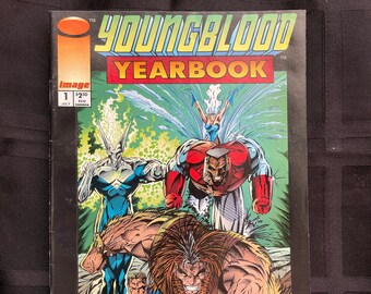 Vintage Youngblood, "Yearbook", Volume 1, #1, Graphic Novel by Image Comics, First Printing, July 1993