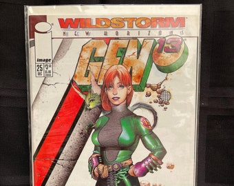Vintage Gen 13, "Wild Storm New Horizons", #25, Graphic Novel by Image Comics, In Sealed Sleeve, First Printing, December 1997