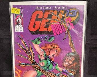 Vintage Gen 13, "Bootleg", #2, Graphic Novel by Image Comics, In Sealed Sleeve, First Printing, December 1996