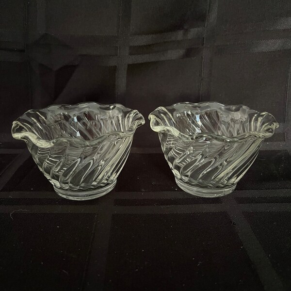 Glass Ice Cream Cups Etsy